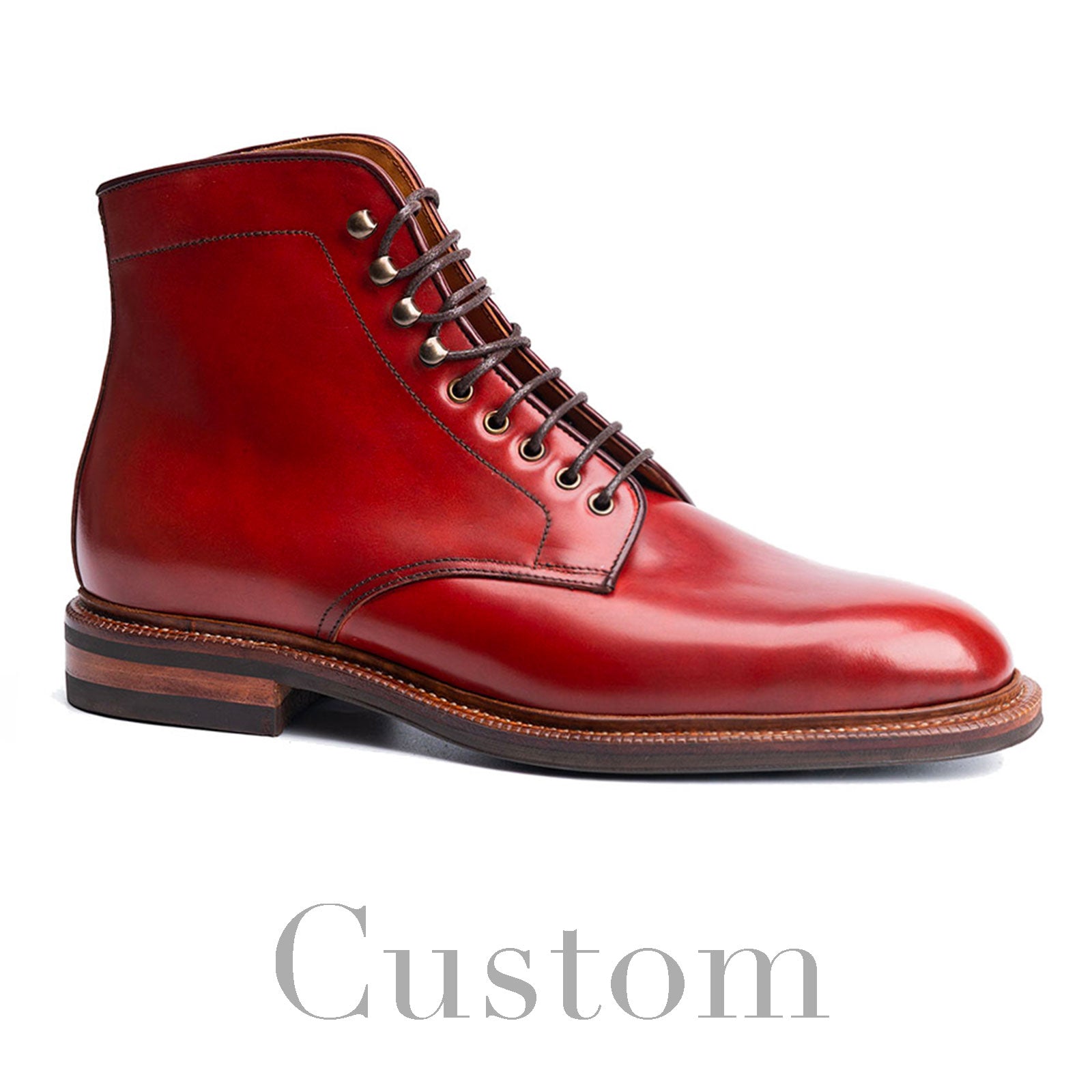 101637 COGNAC MUSEUM CALF E – Meermin Shoes