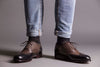 101509 - BLACK CALF & CLOUD VINTAGE CALF - E