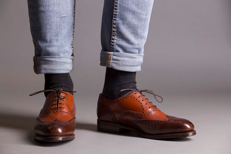 101509 - OAK ANTIQUE CALF & COPPER ANTIQUE CALF - E
