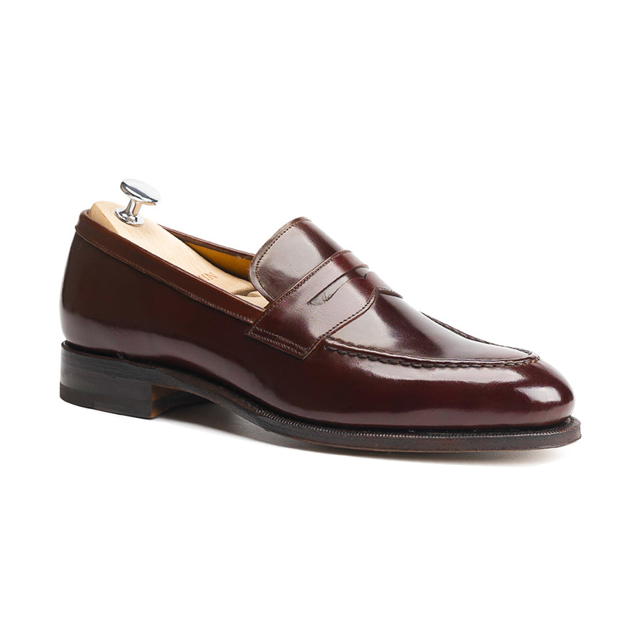 114284 - BURGUNDY SHELL CORDOVAN - E