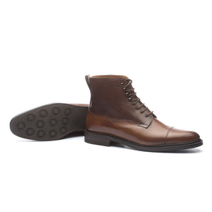 101523 - OAK ANTIQUE CALF & BROWN COUNTRY - E