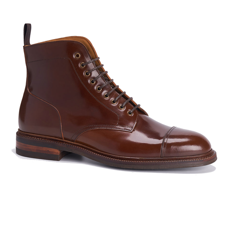 101387 - BURGUNDY SHELL CORDOVAN - E
