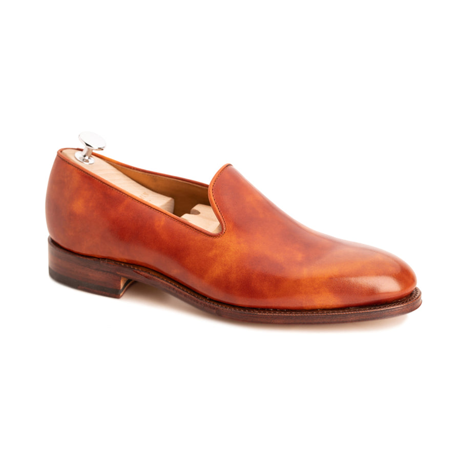 114432 - GOLD MUSEUM SHELL CORDOVAN - E