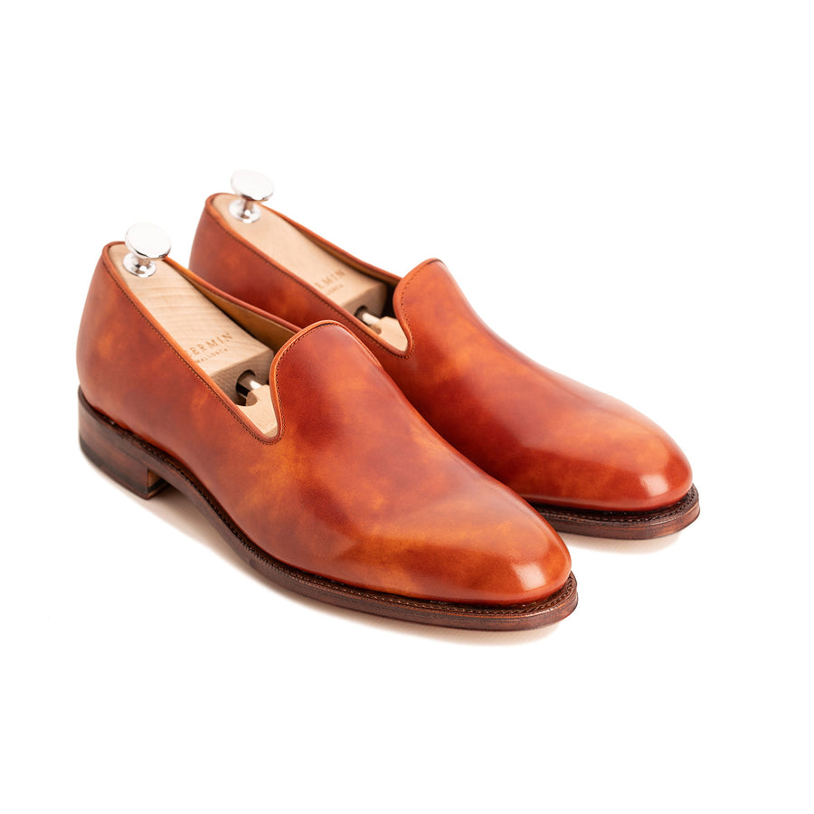 114432 - GOLD MUSEUM SHELL CORDOVAN - E