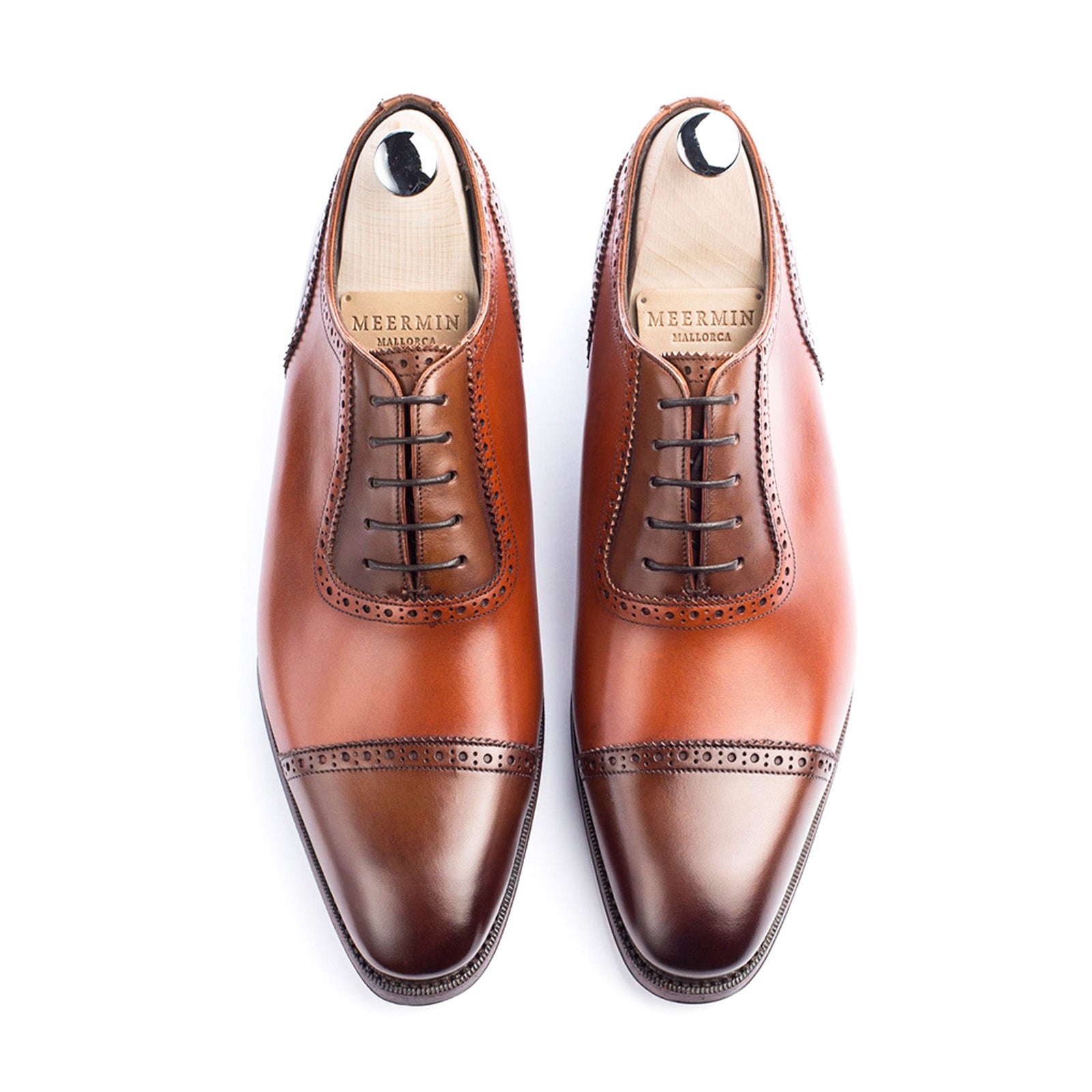 101565 - OAK & COPPER ANTIQUE CALF - E – Meermin Shoes