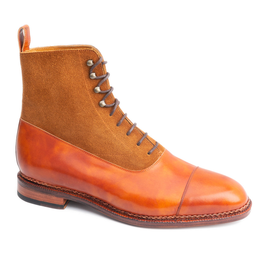 106077 - GOLD MUSEUM CALF & COGNAC CASTORO - E