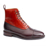 106077 - BURGUNDY SHELL CORDOVAN & RUBY SHELL CORDOVAN - E