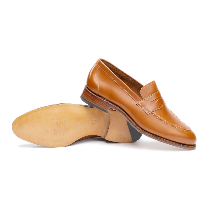 114284 - TAN ANTIQUE CALF - E