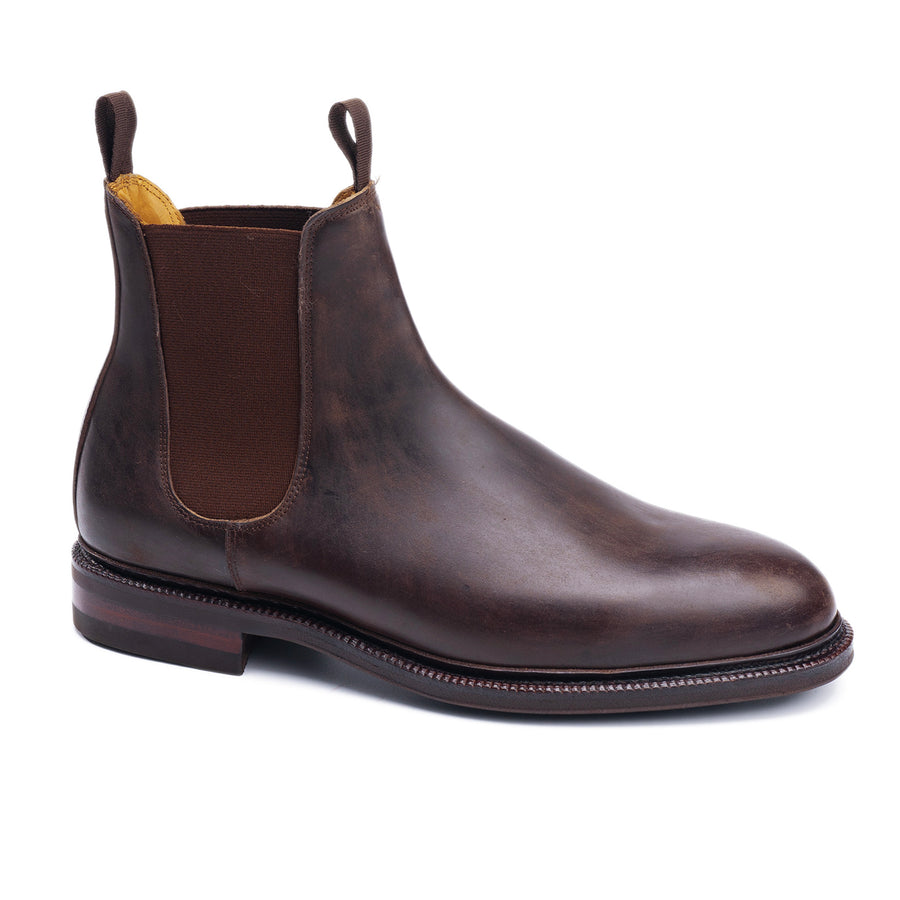 116080 - BROWN WAXY SHELL CORDOVAN - E