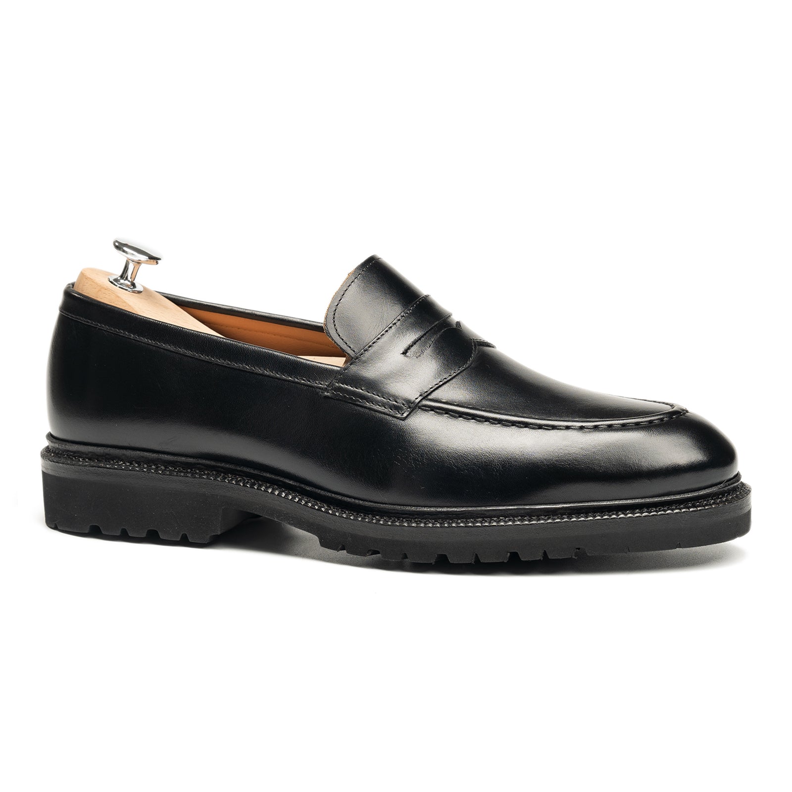 116384 - BLACK CALF - E (ULTRAFLEX SYSTEM) – Meermin Shoes