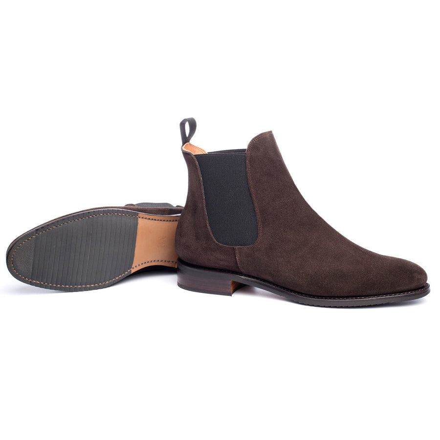 201498 - DARK BROWN SUEDE - E